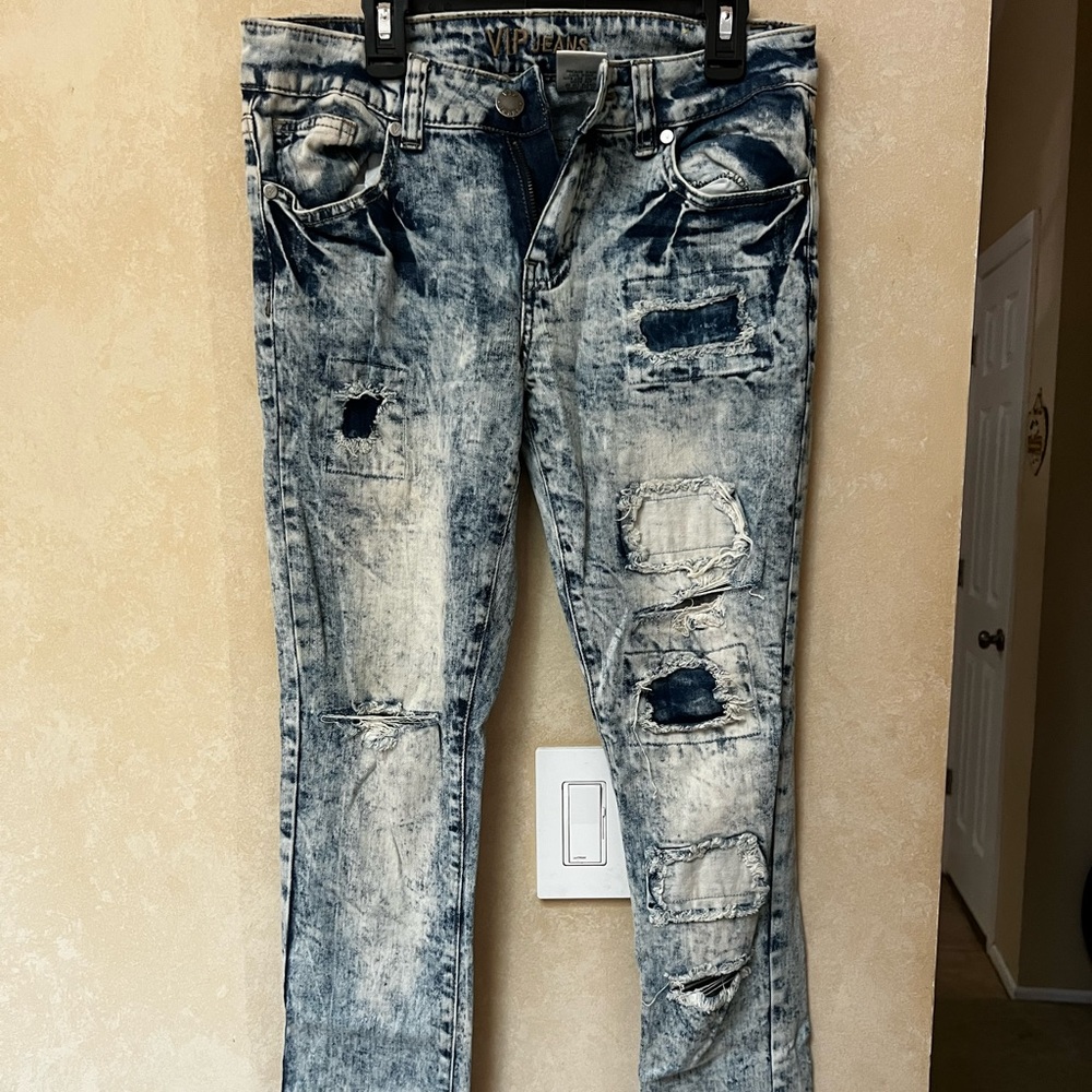 VIP Distressed Jeans